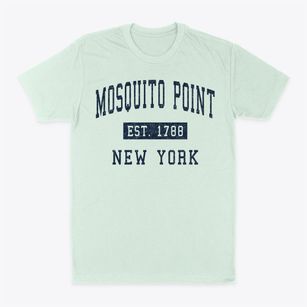 Mosquito Point New York Classic Established Classic Dad T-Shirt
