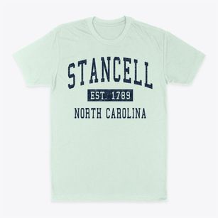 Stancell North Carolina Classic Established Classic Dad T-Shirt