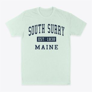 South Surry Maine Classic Established Classic Dad T-Shirt
