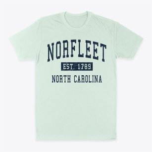 Norfleet North Carolina Classic Established Classic Dad T-Shirt