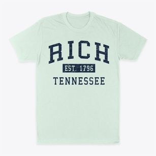 Rich Tennessee Classic Established Classic Dad T-Shirt