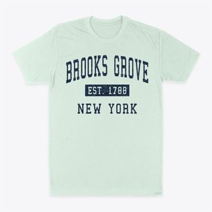 Brooks Grove New York Classic Established Classic Dad T-Shirt