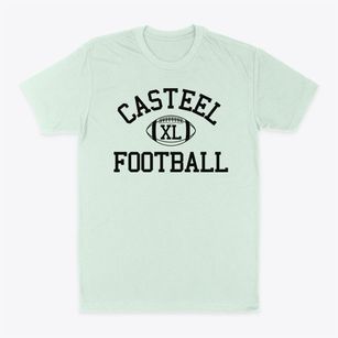 Casteel High School Classic Football Classic Dad T-Shirt