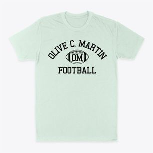 Olive C. Martin School Classic Football Classic Dad T-Shirt