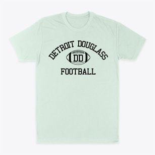 Detroit Douglass High School Classic Football Classic Dad T-Shirt