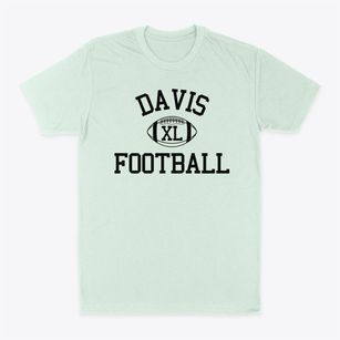 Davis Junior High School Classic Football Classic Dad T-Shirt