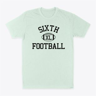 Sixth Grade Center Classic Football Classic Dad T-Shirt