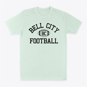 Bell City High School Classic Football Classic Dad T-Shirt