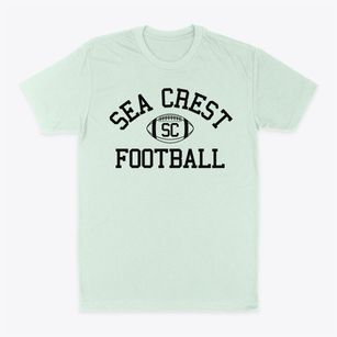 Sea Crest School Classic Football Classic Dad T-Shirt