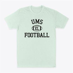 Ums Prep School Classic Football Classic Dad T-Shirt
