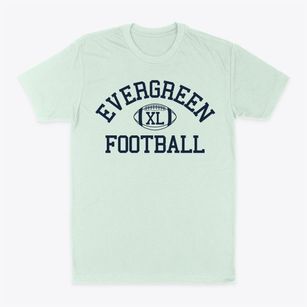 Evergreen Junior High School Classic Football Classic Dad T-Shirt