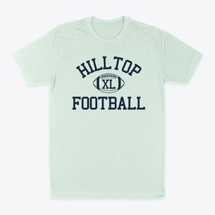 Hilltop High School Classic Football Classic Dad T-Shirt