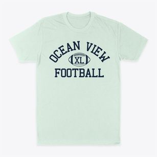 Ocean View Junior High School Classic Football Classic Dad T-Shirt
