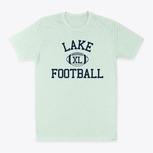 Lake School Classic Football Classic Dad T-Shirt