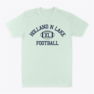 Holland N Lake Montessori School Classic Football Classic Dad T-Shirt