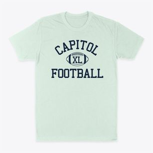 Capitol School Classic Football Classic Dad T-Shirt