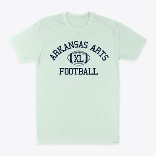 Arkansas Arts Academy Classic Football Classic Dad T-Shirt