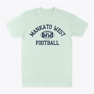 Mankato West High School Classic Football Classic Dad T-Shirt