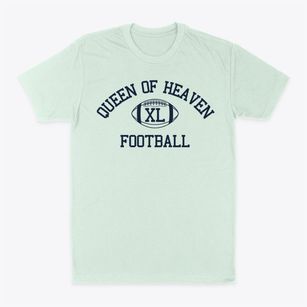 Queen Of Heaven Parish Classic Football Classic Dad T-Shirt