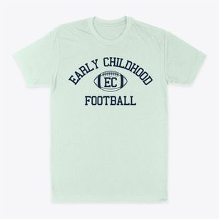 Early Childhood Education Center Classic Football Classic Dad T-Shirt