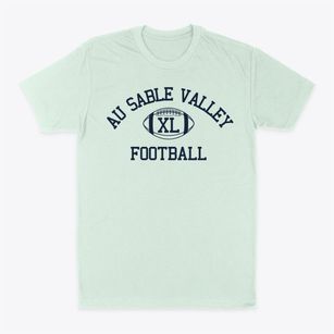Au Sable Valley High Classic Football Classic Dad T-Shirt