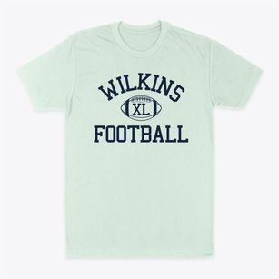 Wilkins Primary School Classic Football Classic Dad T-Shirt