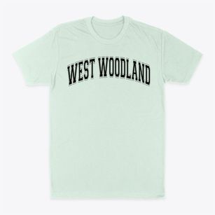 West Woodland School Varsity Arch Classic Dad T-Shirt