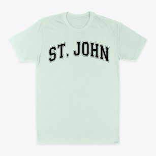 Saint John The Evangelist School Varsity Arch Classic Dad T-Shirt