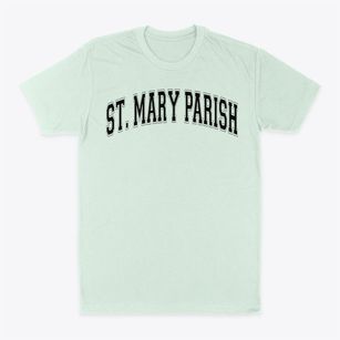 St Mary Parish Varsity Arch Classic Dad T-Shirt