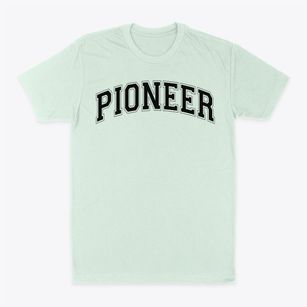 Pioneer Junior High School Varsity Arch Classic Dad T-Shirt