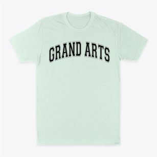 Grand Arts High School Varsity Arch Classic Dad T-Shirt