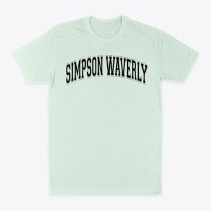Simpson Waverly Elementary School Varsity Arch Classic Dad T-Shirt