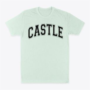 Castle High School Varsity Arch Classic Dad T-Shirt