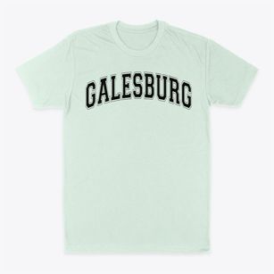 Galesburg High School Varsity Arch Classic Dad T-Shirt