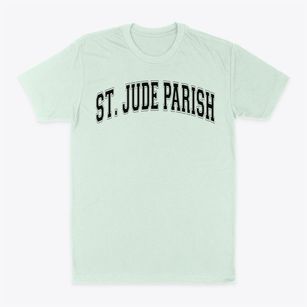 St Jude Parish Varsity Arch Classic Dad T-Shirt