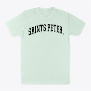 Saints Peter, Paul, & Michael Middle Varsity Arch Classic Dad T-Shirt