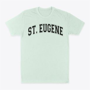Saint Eugene School Varsity Arch Classic Dad T-Shirt