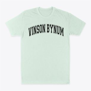 Vinson Bynum Elementary School Varsity Arch Classic Dad T-Shirt