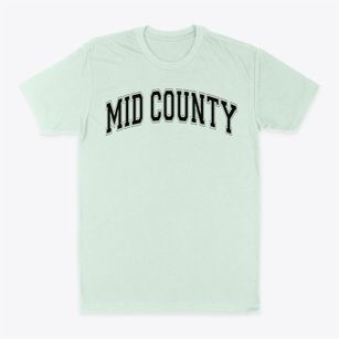 Mid County High School Varsity Arch Classic Dad T-Shirt