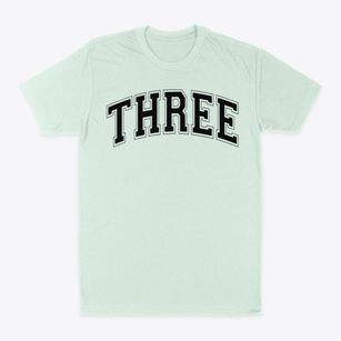 Three Ring Ranch Elementary School Varsity Arch Classic Dad T-Shirt