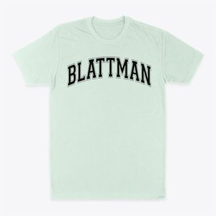 Blattman Elementary School Varsity Arch Classic Dad T-Shirt