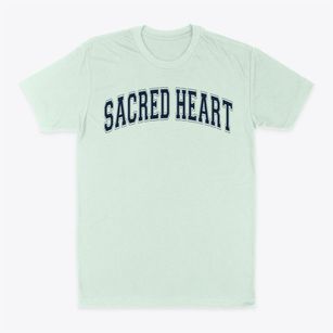 Sacred Heart Catholic School Varsity Arch Classic Dad T-Shirt