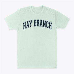 Hay Branch Elementary School Varsity Arch Classic Dad T-Shirt