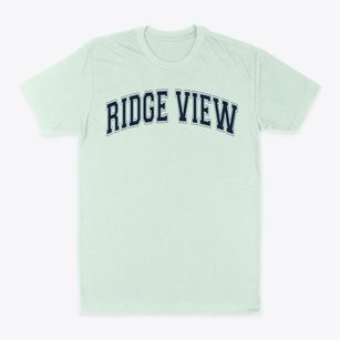 Ridge View Elementary School Varsity Arch Classic Dad T-Shirt