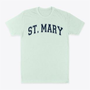 St Mary Parish Varsity Arch Classic Dad T-Shirt