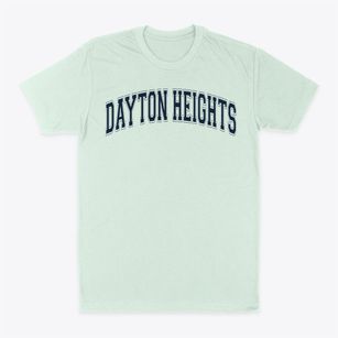 Dayton Heights Elementary School Varsity Arch Classic Dad T-Shirt