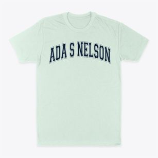 Ada S Nelson Elementary School Varsity Arch Classic Dad T-Shirt