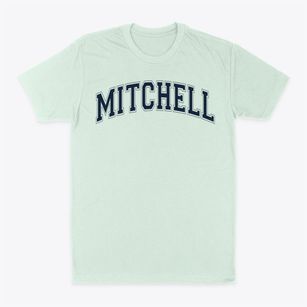 Mitchell Elementary School Varsity Arch Classic Dad T-Shirt