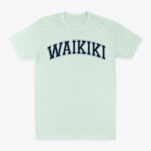 Waikiki Elementary School Varsity Arch Classic Dad T-Shirt