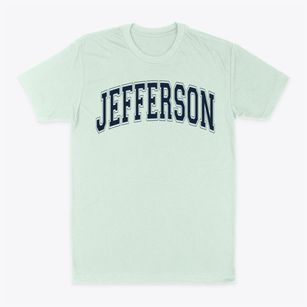 Jefferson Elementary School Varsity Arch Classic Dad T-Shirt